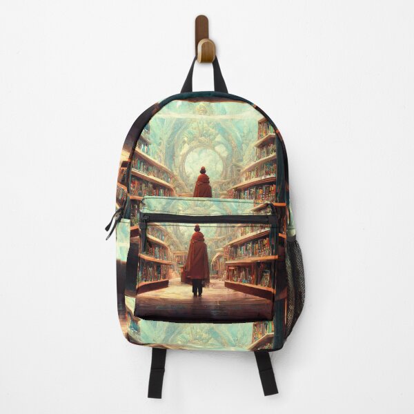 Item preview, Seeker - Fantasy Library designed and sold by ArkMinted.