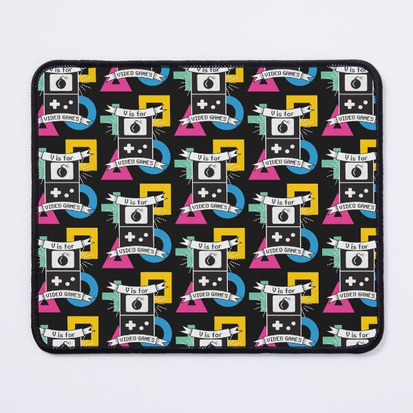 Item preview, V is for video games - Funny Gamer designed and sold by VichallanStudio.