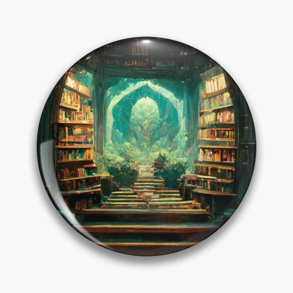 Item preview, Scribe's Santuary - Fantasy Library designed and sold by ArkMinted.