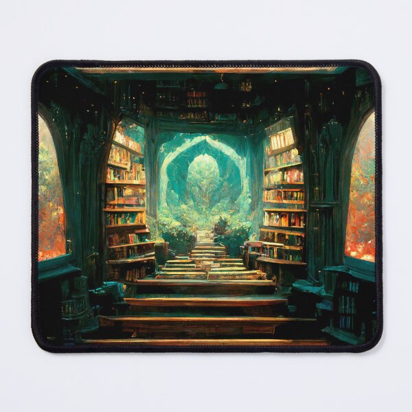 Item preview, Scribe's Santuary - Fantasy Library designed and sold by ArkMinted.