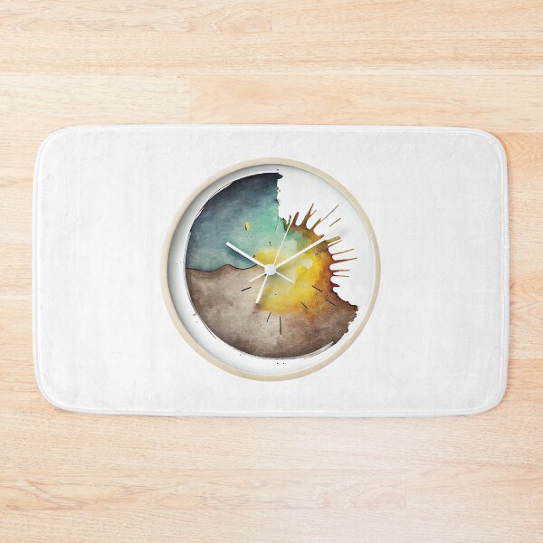 Item preview, Timeless Minimalism: Wall Clock Design designed and sold by AdaRecordShop.