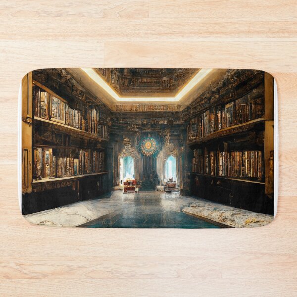Item preview, Quill Quarters - Fantasy Library designed and sold by ArkMinted.