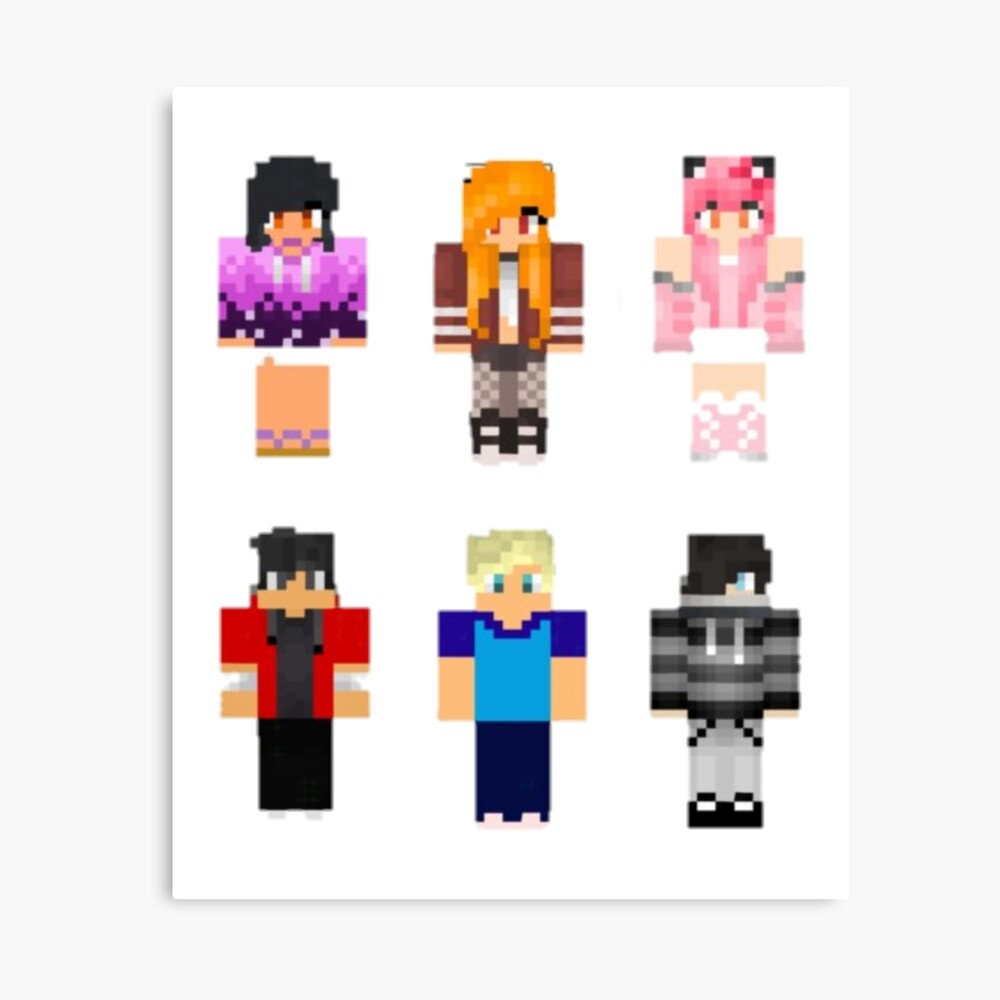 aphmau friend minecraft skin