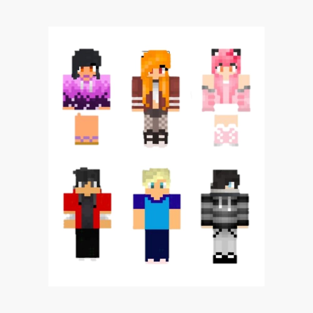 aphmau friend minecraft skin