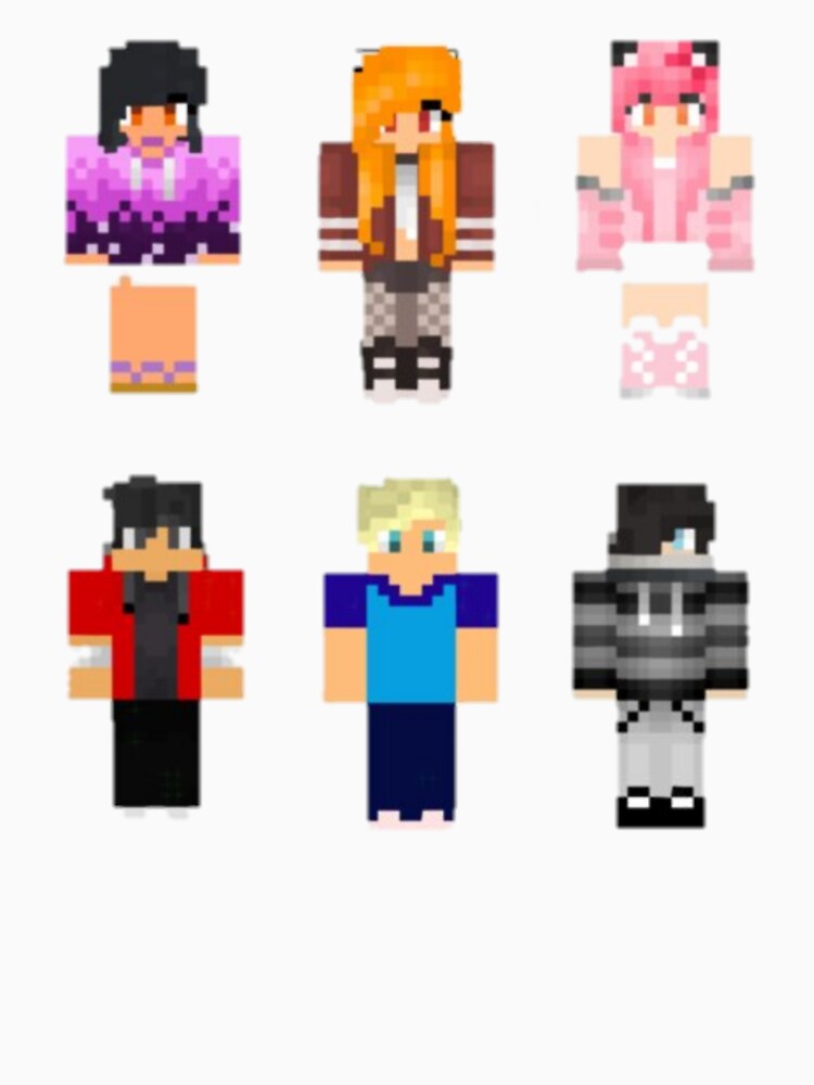 aphmau friend minecraft skin