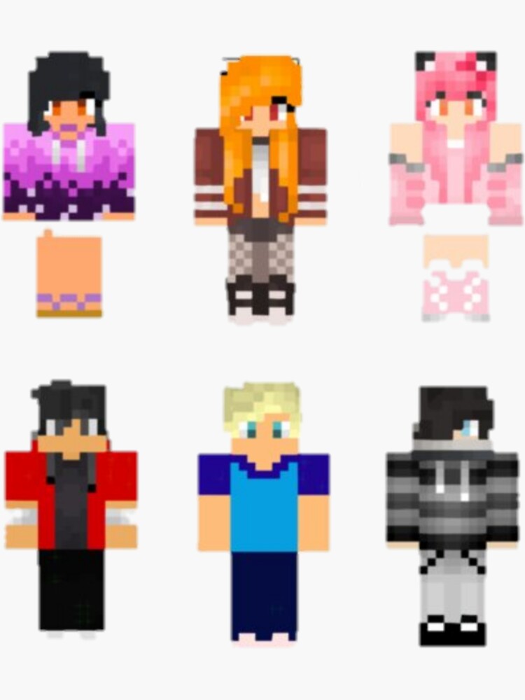 Aphmau Girls and Boys Skins For Minecraft PE