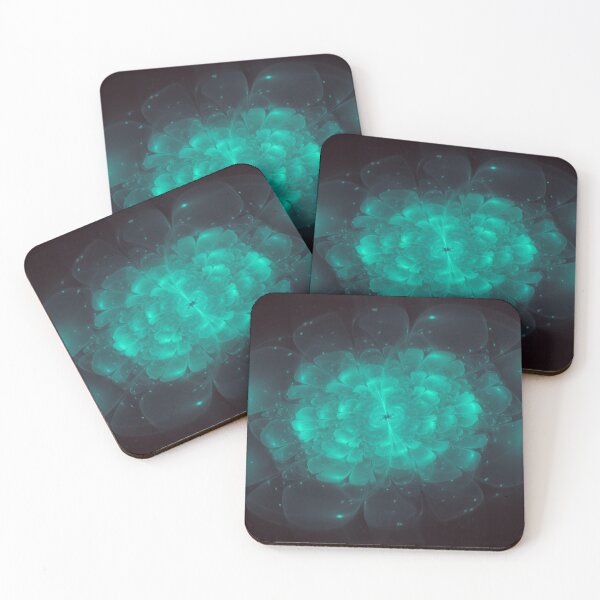 Item preview, The Emerald Rose - Fractal Art designed and sold by jade-cooper-art.