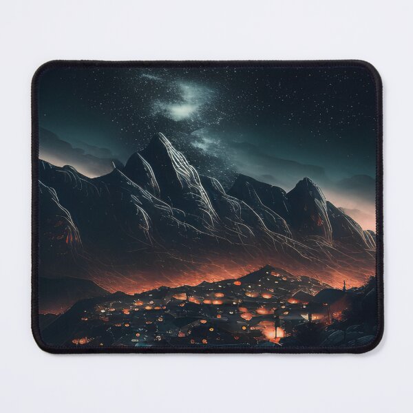 Item preview, Rustic City in the Mountains designed and sold by D3monic.