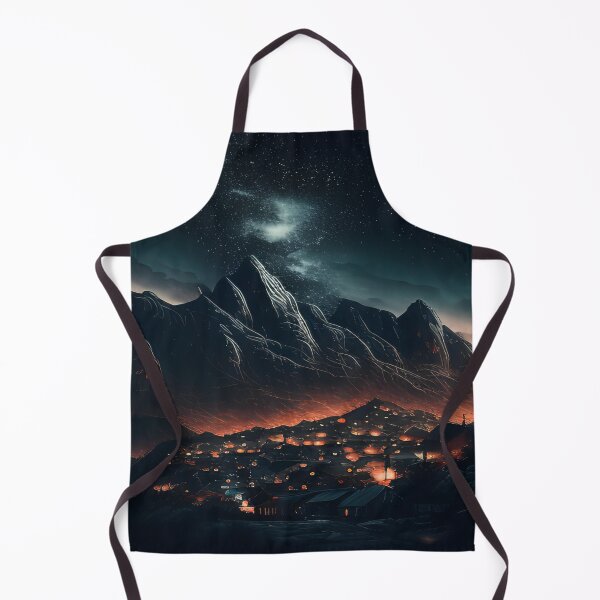 Item preview, Rustic City in the Mountains designed and sold by D3monic.