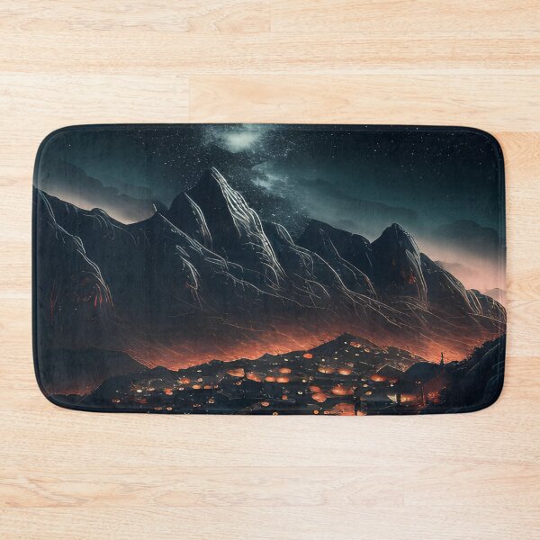 Item preview, Rustic City in the Mountains designed and sold by D3monic.