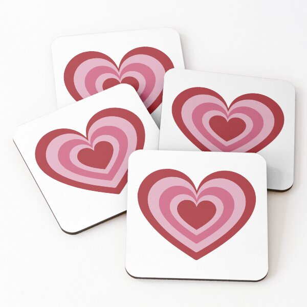 Item preview, red and pink heart. designed and sold by rawlex.
