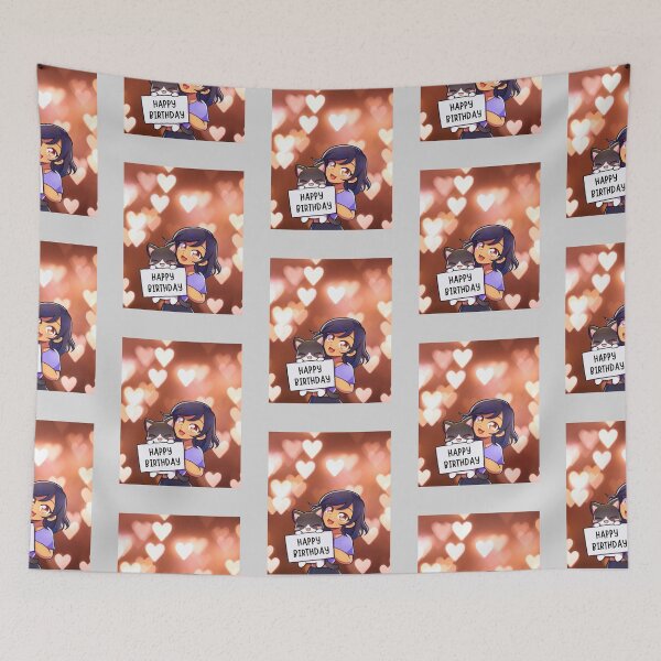 Artikelvorschau, aphmau alles gute zum geburtstag geschenk entworfen und verkauft von Anisasalazar.