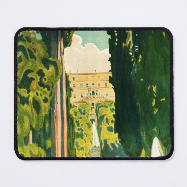 Item preview, TIVOLI VILLA D' ESTE ITALIA 1930 ENIT Vintage Travel Poster designed and sold by retroposters.