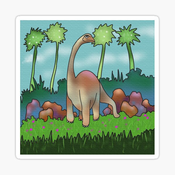 Artikel-Vorschau von Dinosaurier Apatosaurus für Kinder und Familie, designt und verkauft von 3GensPainters.