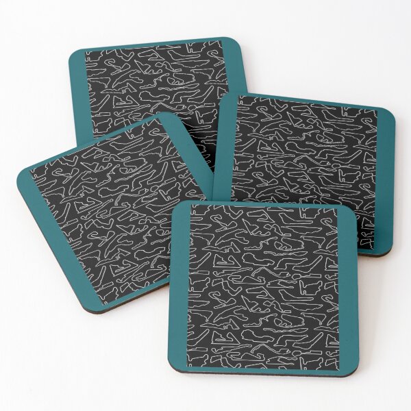 Item preview, 2022 circuits pattern black designed and sold by hallystanla.