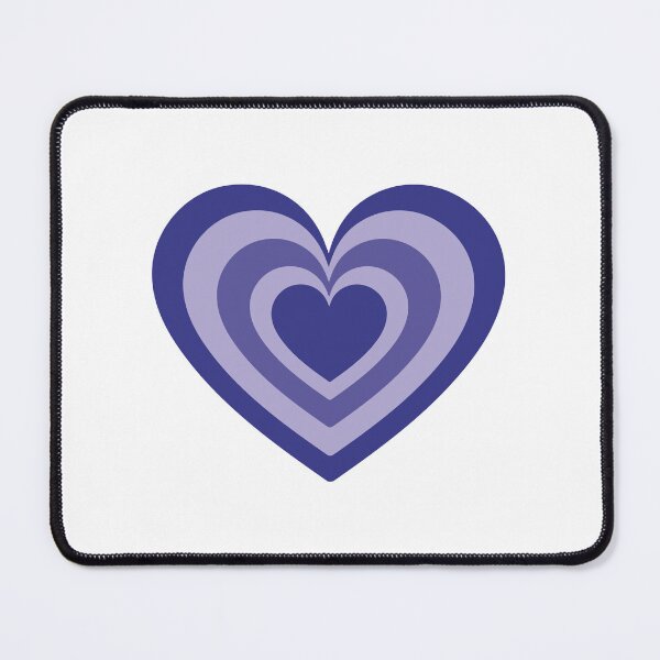 Item preview, blue and violet heart. designed and sold by rawlex.