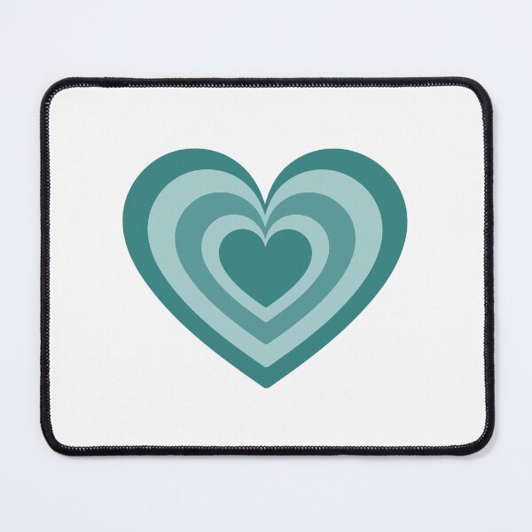 Item preview, teal heart. designed and sold by rawlex.
