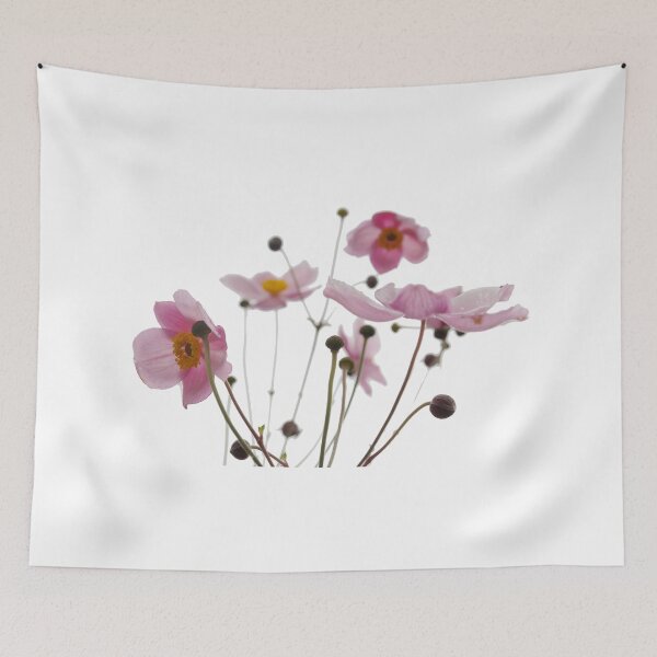 Item preview, Pretty Pink Cosmos Flowers Blossoms and Buds designed and sold by TLSDesigns.