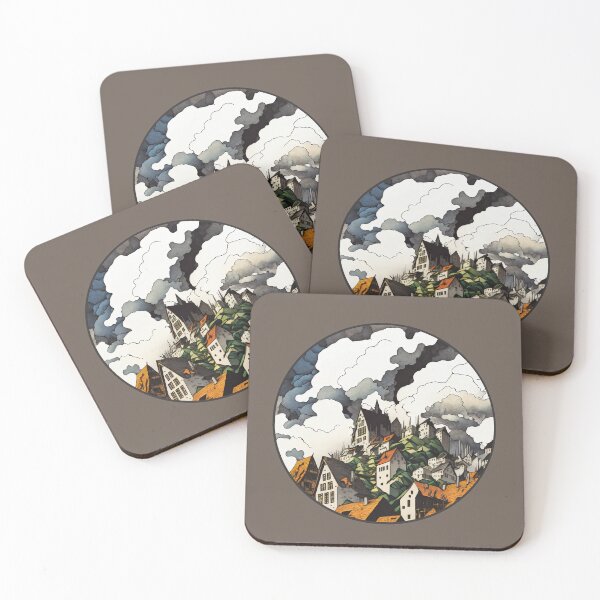 Item preview, An Old City Covered In Clouds designed and sold by Alican Yavuzbarut.