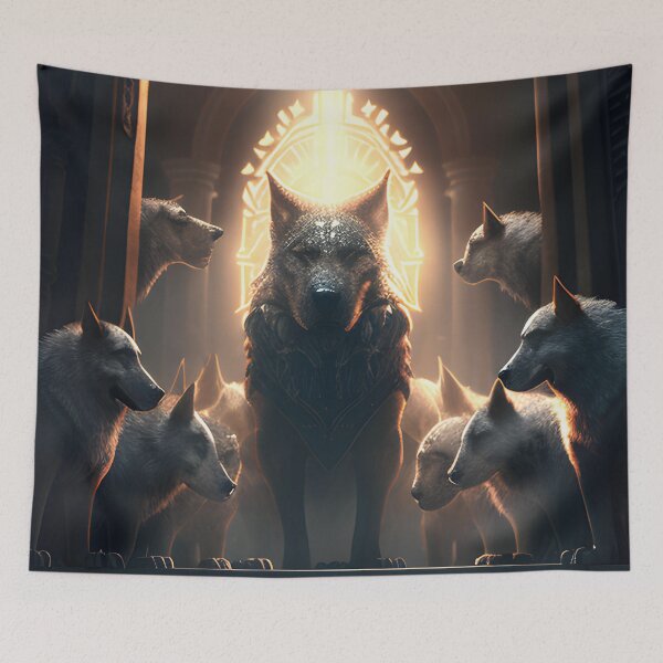 Item preview, Wild Wolves designed and sold by D3monic.