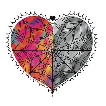 Gothic Heart Sticker