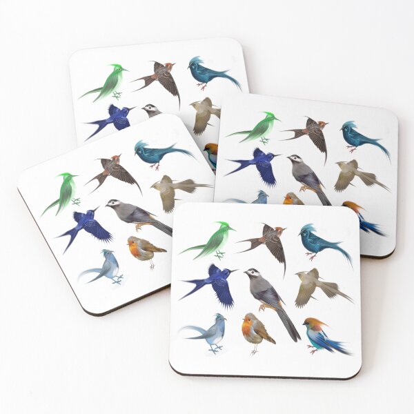Item preview, Wild Colorful Birds designed and sold by jaya68903.