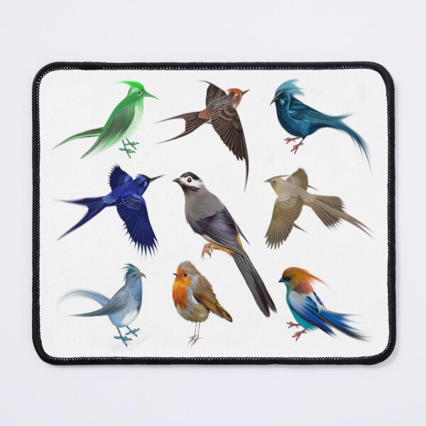 Item preview, Wild Colorful Birds designed and sold by jaya68903.