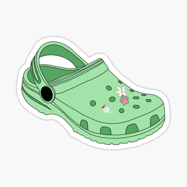 You Croc My World Printable Valentine's Day Card, Croc Charms