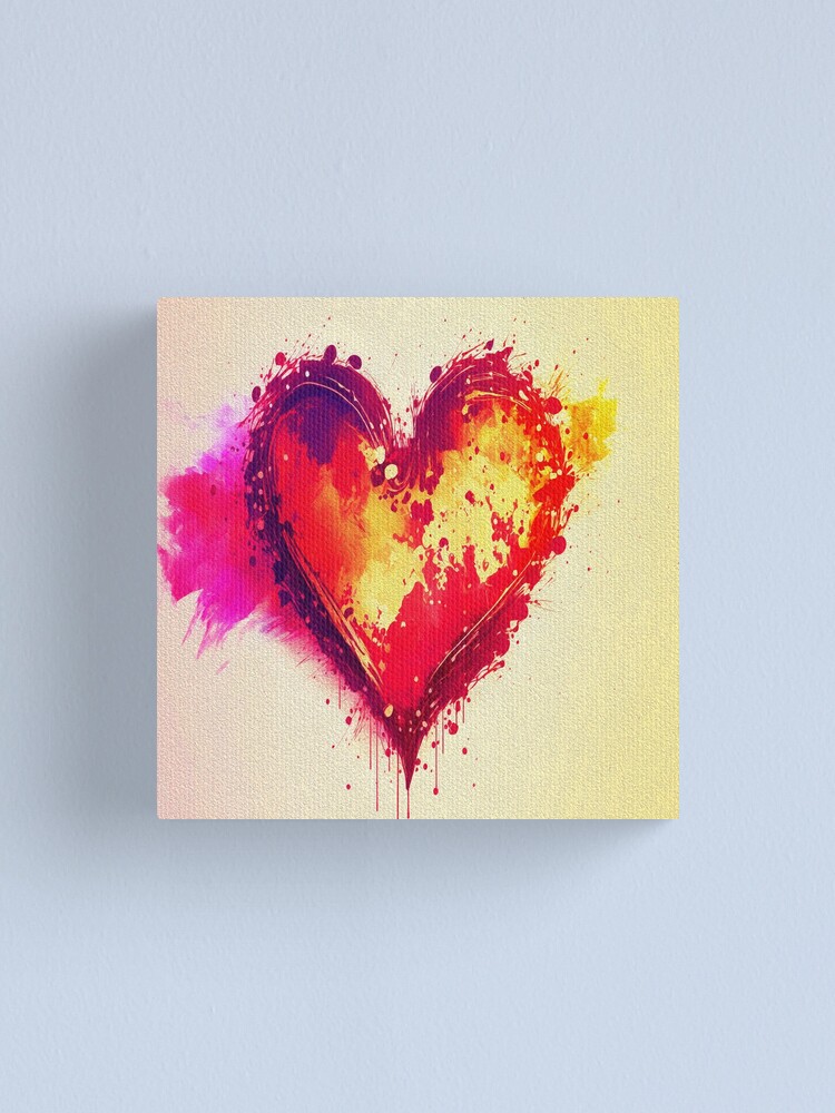 Candy Heart-Shaped Wood Panels | Perfect Valentine's Day Canvas