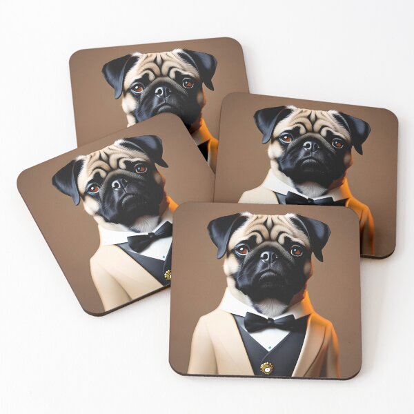 Item preview, Pug In A Suit 4 designed and sold by A.I. Does  Art.