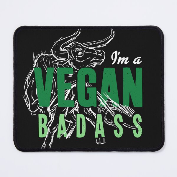 Item preview, Vegan Badass - Animal Love, Animal Welfare & Vegan designed and sold by ChrisFeil.