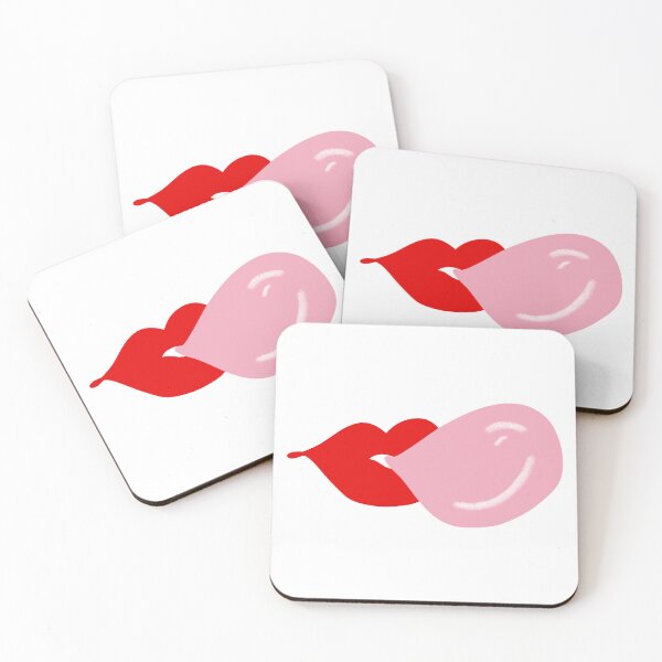 Aperçu de l'œuvre Lèvres aesthetic chewing gum créée et vendue par Nanee07.