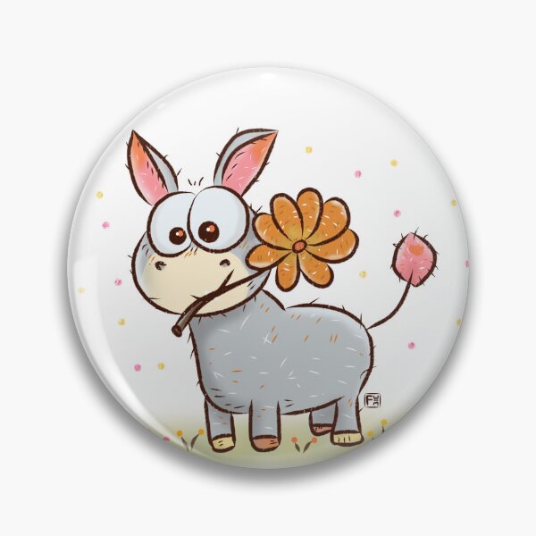 Item preview, Donkey | Donkey Lover - Cute donkey designed and sold by FennyWijayaMomo.