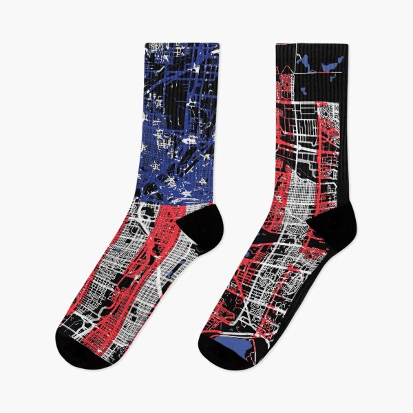 Item preview, Denver Colorado CO city map with US flag black and white designed and sold by gifts-ideas.