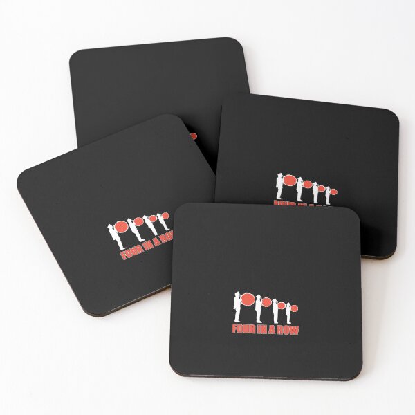 Item preview, Four In A Row Funny Drumline Band Musician designed and sold by StrongShirts.