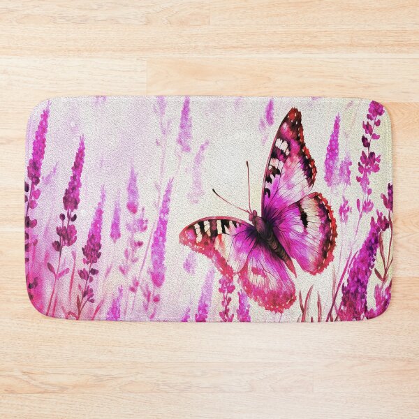 Item preview, Oil Painting of a Natural Spring Landscape with a Beautiful Butterfly on Flowers designed and sold by Trendy Valley .