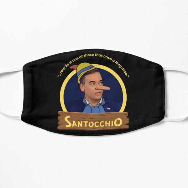 Santocchio - George Santos Satire Flat Mask