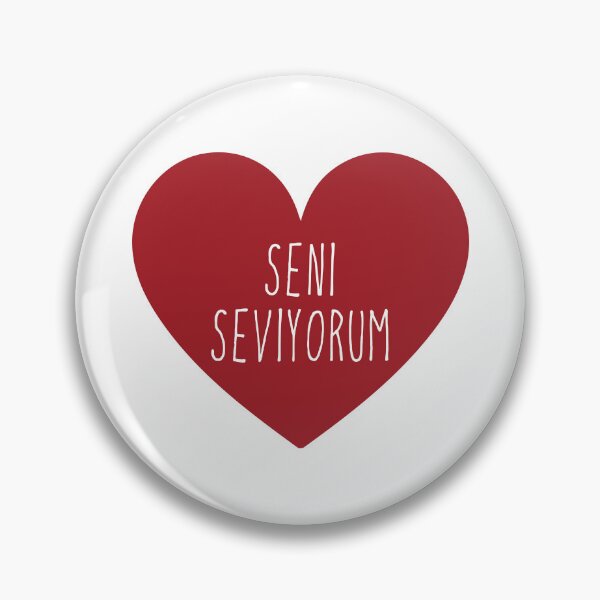 Item preview, red seni seviyorum. designed and sold by rawlex.