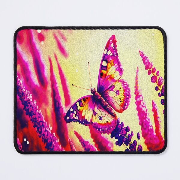 Item preview, Beautiful Butterfly on Flowers in a Vibrant Natural Spring Landscape designed and sold by Trendy Valley .