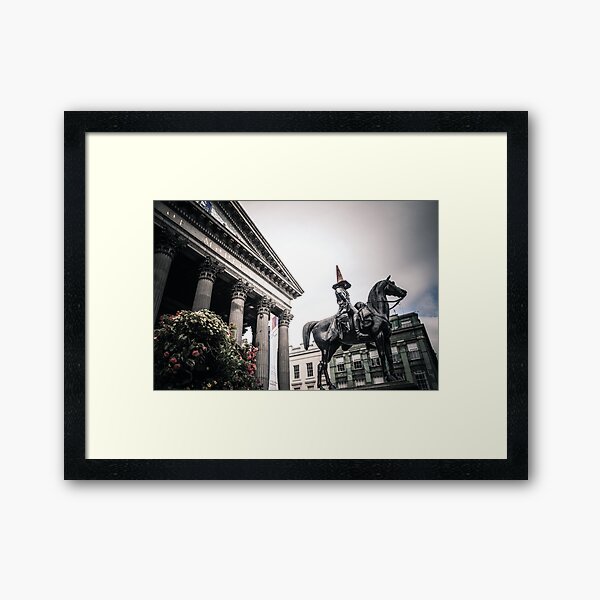 Duke of Wellington, Glasgow Framed Art Print