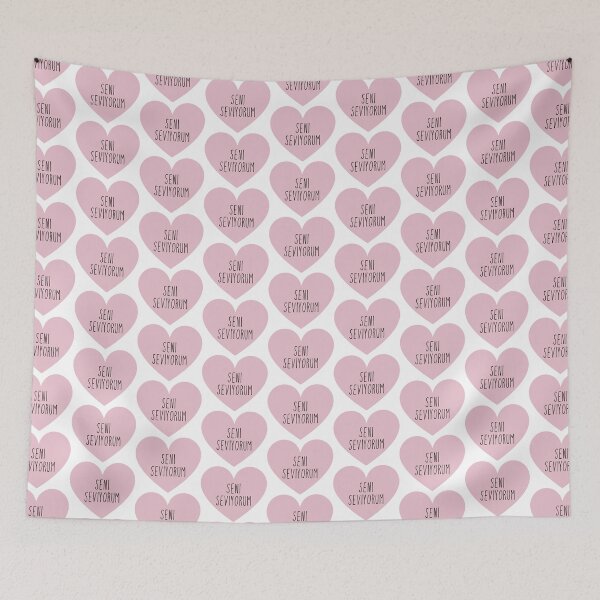 Item preview, pink seni seviyorum. designed and sold by rawlex.