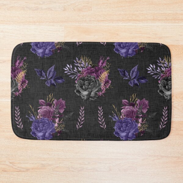 Item preview, Gothic Floral on Faux Linen designed and sold by KaitlinPeppers.