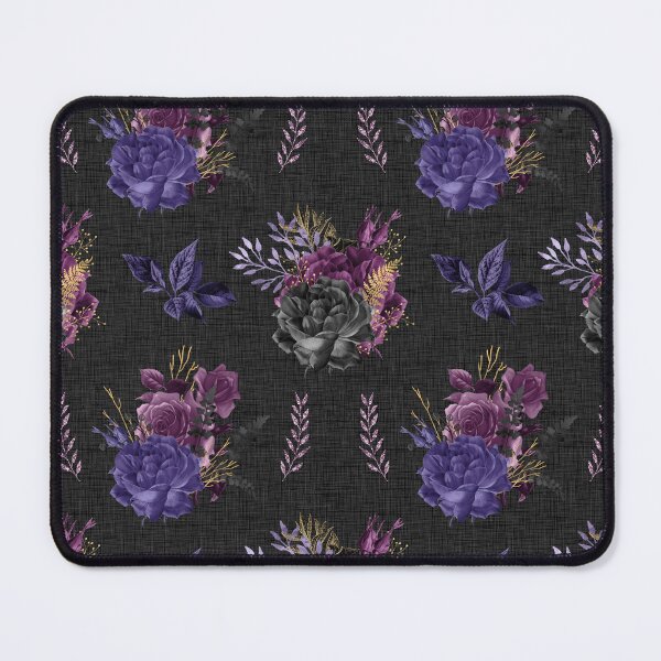 Item preview, Gothic Floral on Faux Linen designed and sold by KaitlinPeppers.
