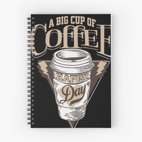 Item preview, A BIG CUP OF COFFEE HAPPY DAY FUNNY COFFEE LOVERS designed and sold by PECCATOR.