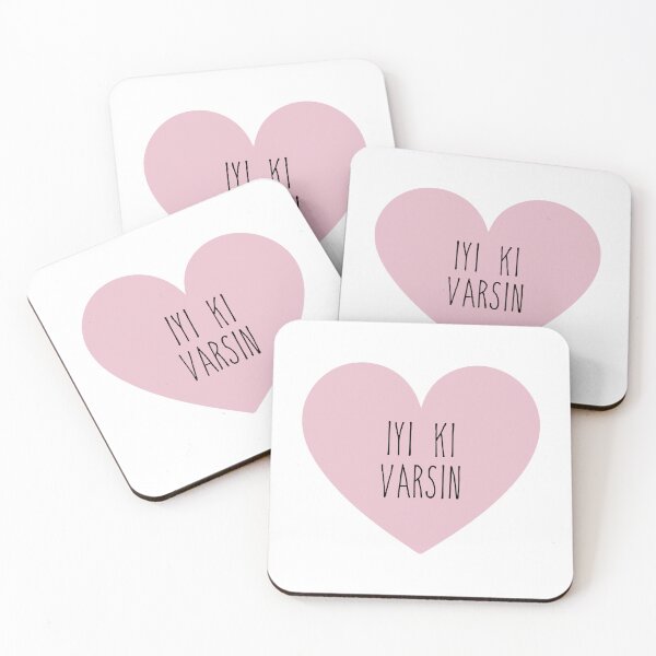 Item preview, pink heart - iyi ki varsin. designed and sold by rawlex.