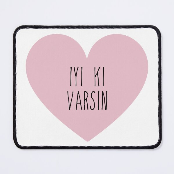 Item preview, pink heart - iyi ki varsin. designed and sold by rawlex.