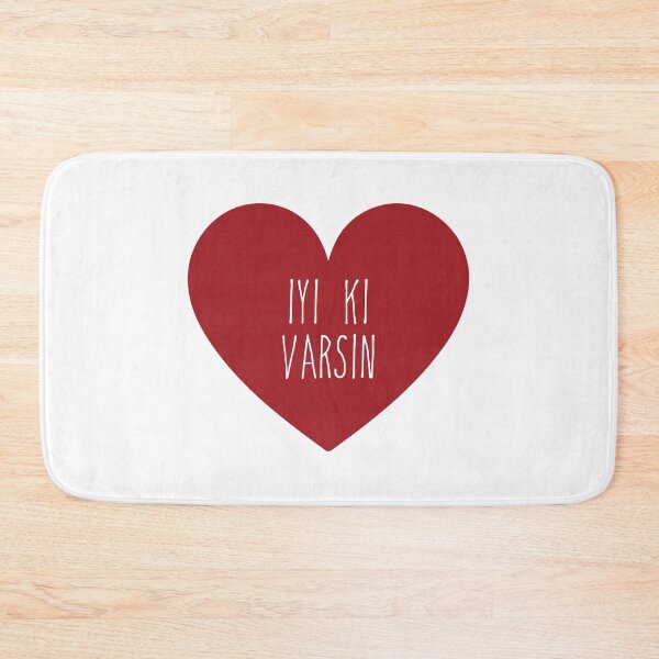 Item preview, red heart - iyi ki varsin. designed and sold by rawlex.