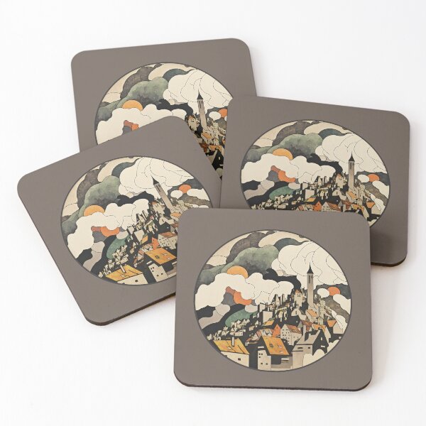Item preview, An Old City Covered In Clouds designed and sold by Alican Yavuzbarut.