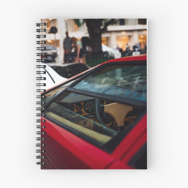 Item preview, Red classic supercar interior (steering wheel) designed and sold by PSAutomotive.
