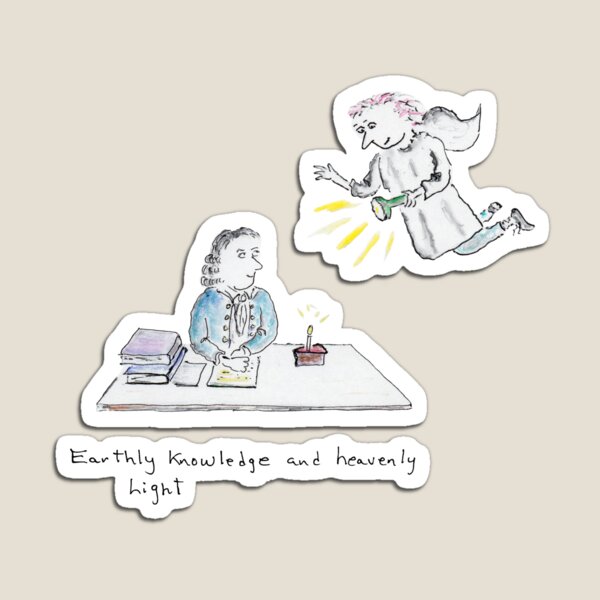 Earthly Knowledge and Heavenly Light Magnet